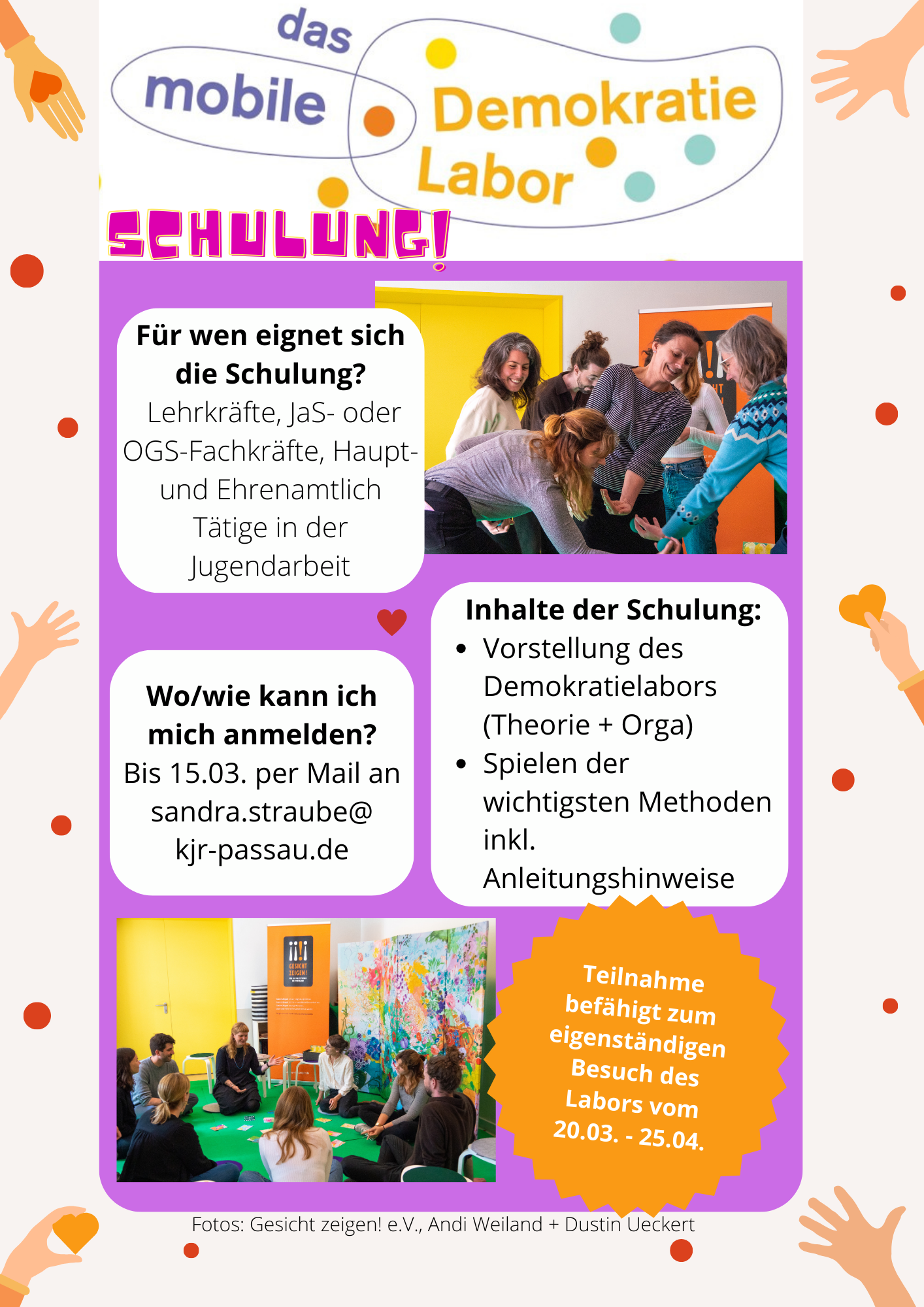 SCHULUNG SM Demokratielabor 2
